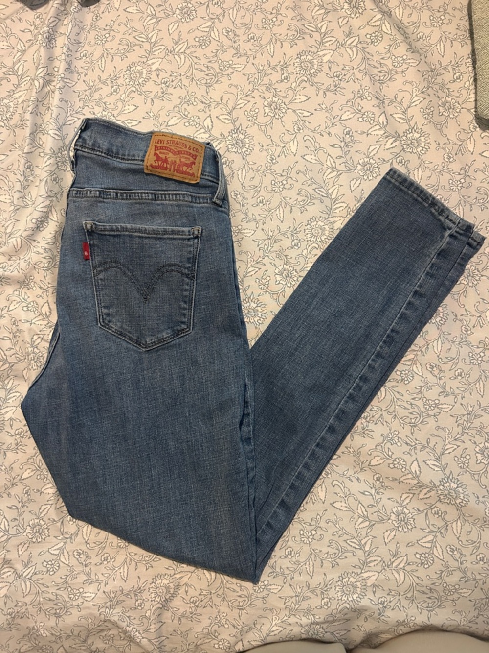 Levi's Women's Light Blue Skinny Jeans